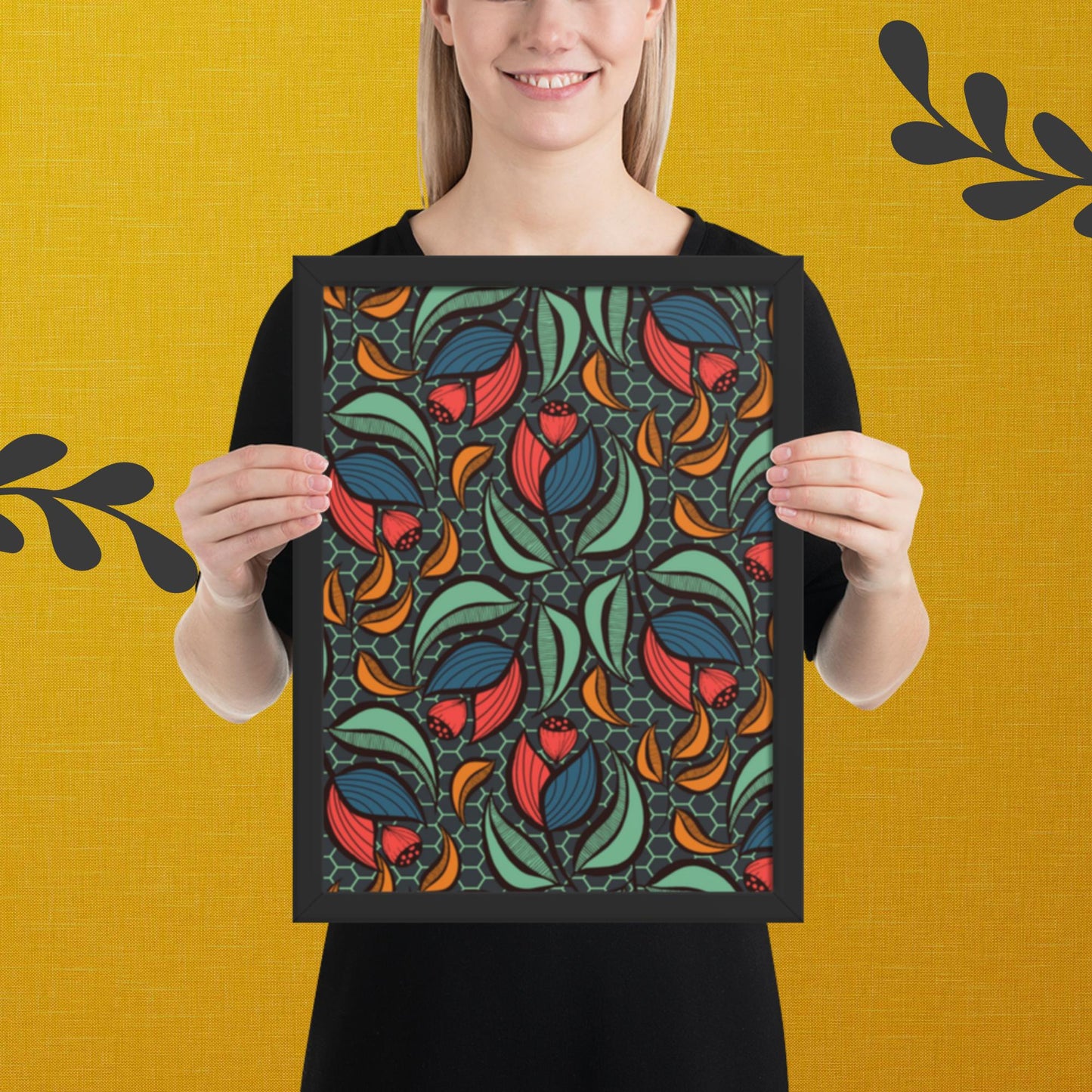 Pattern Art Framed Poster 65