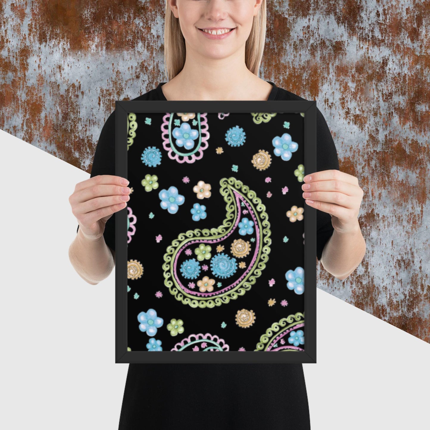 Pattern Art Framed Poster 69