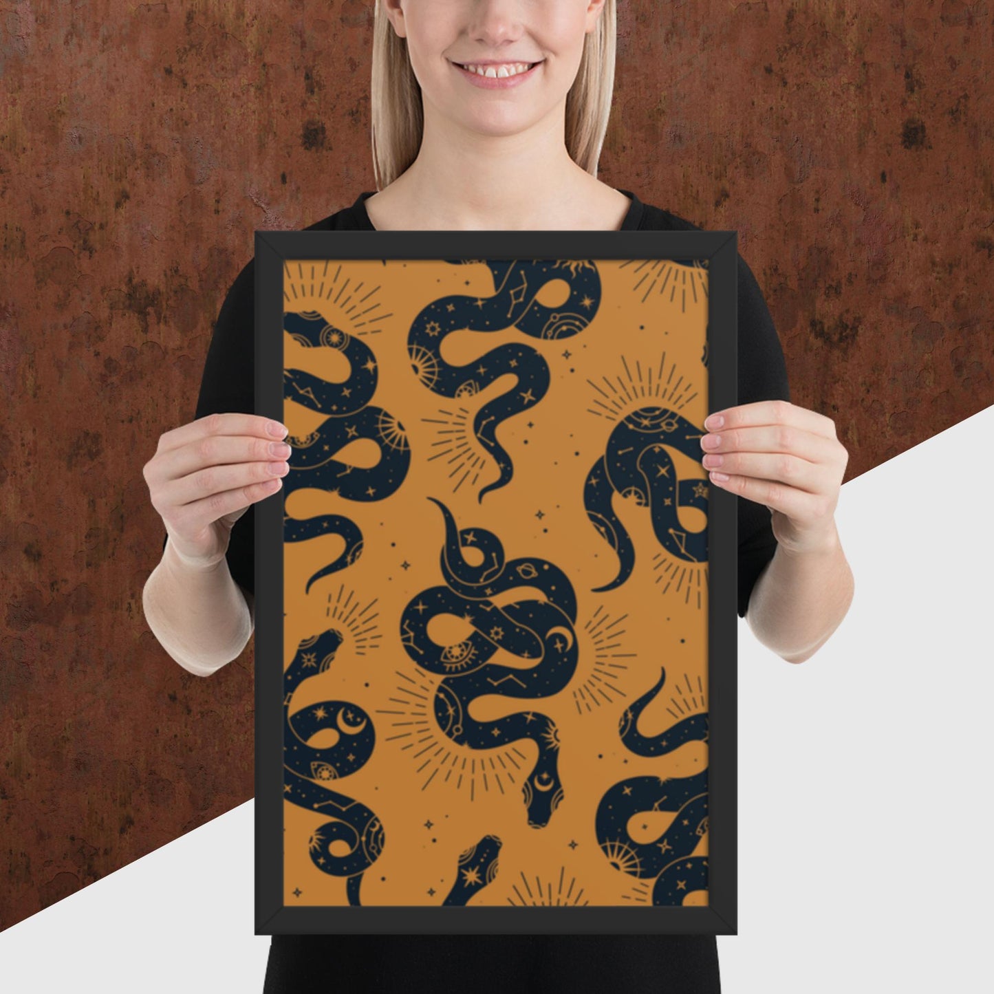 Pattern Art Framed Poster 2