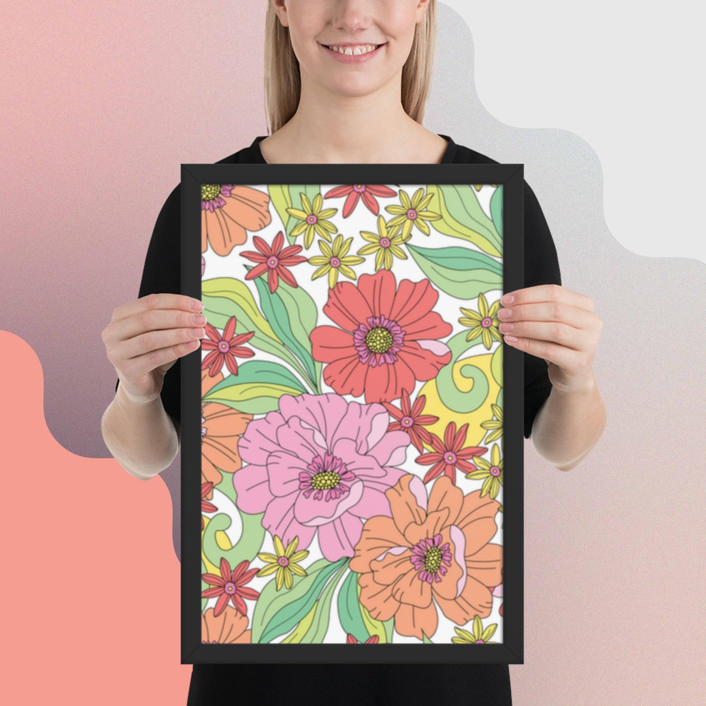 Pattern Art Framed Poster 7