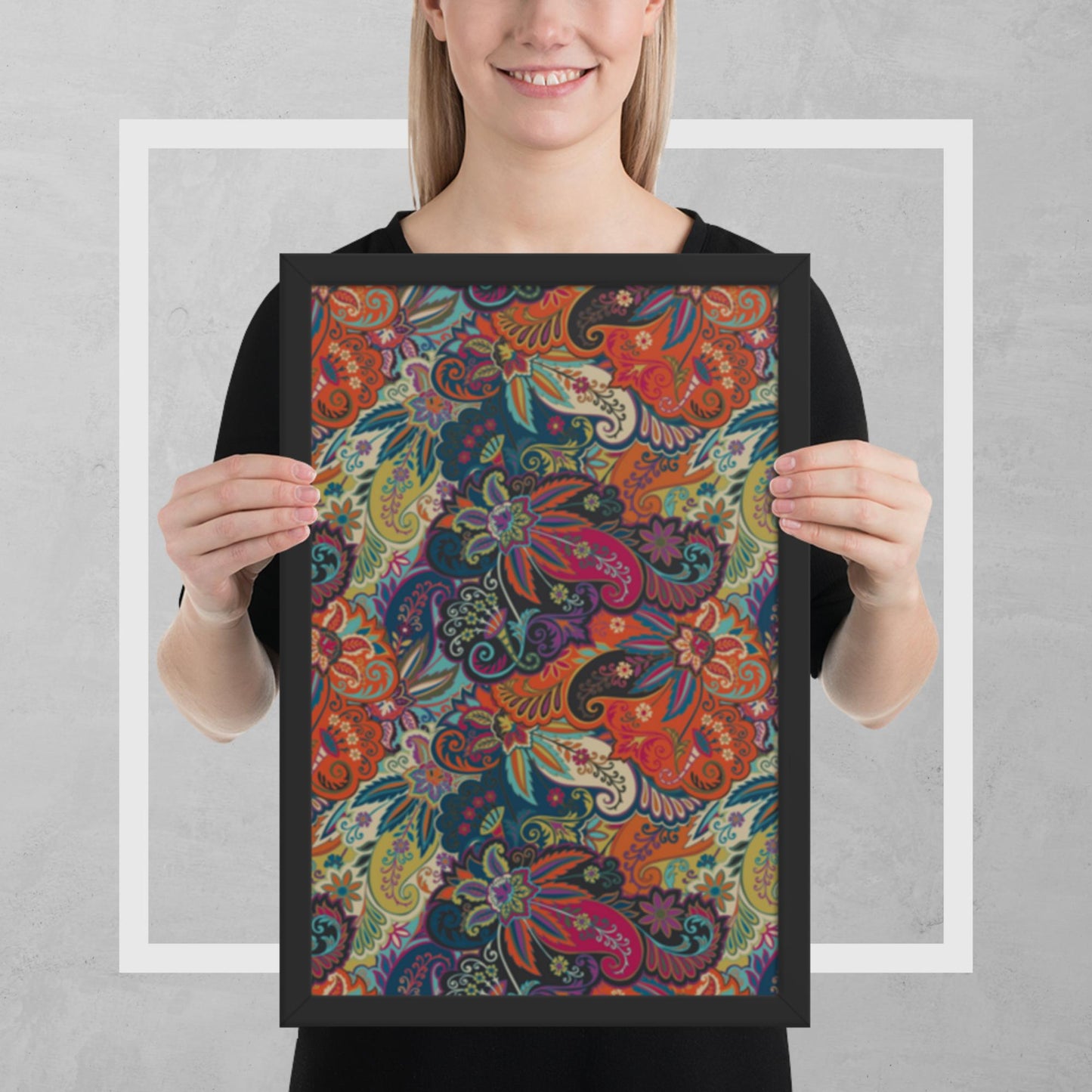 Pattern Art Framed Poster 8