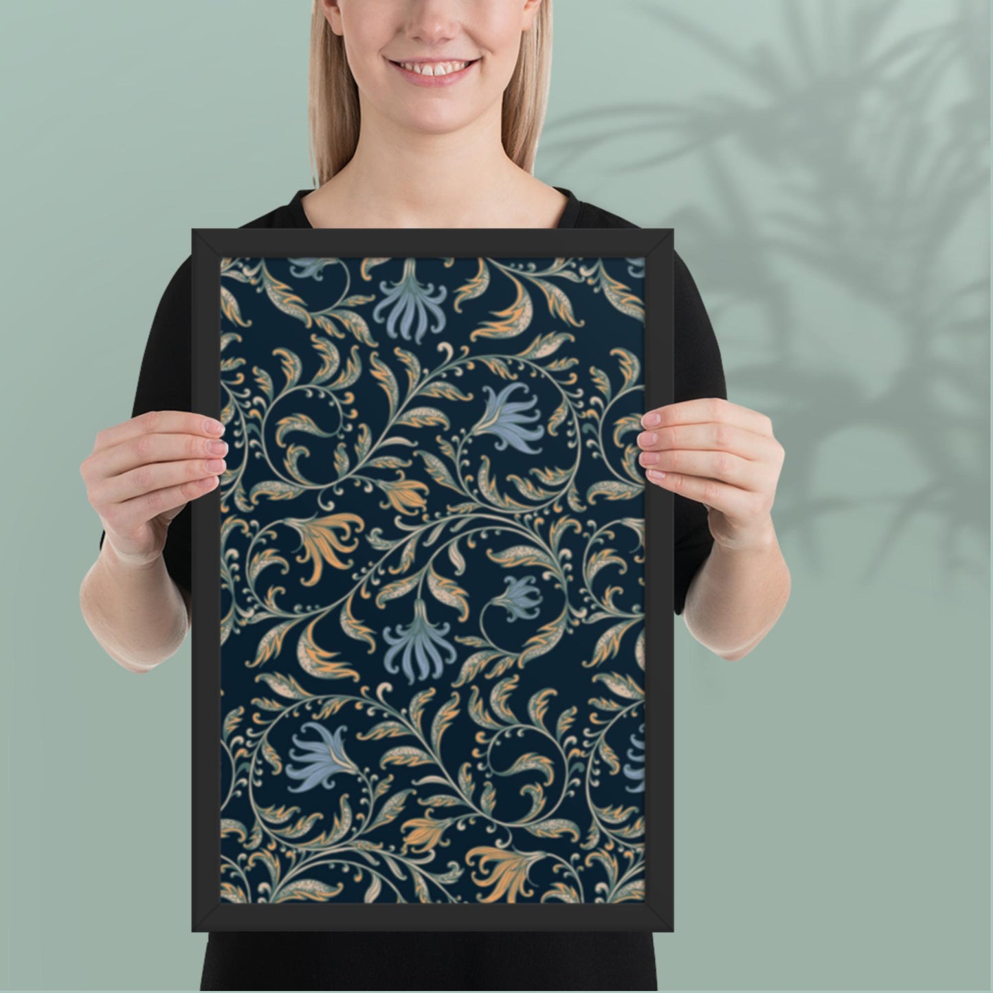 Pattern Art Framed Poster 17