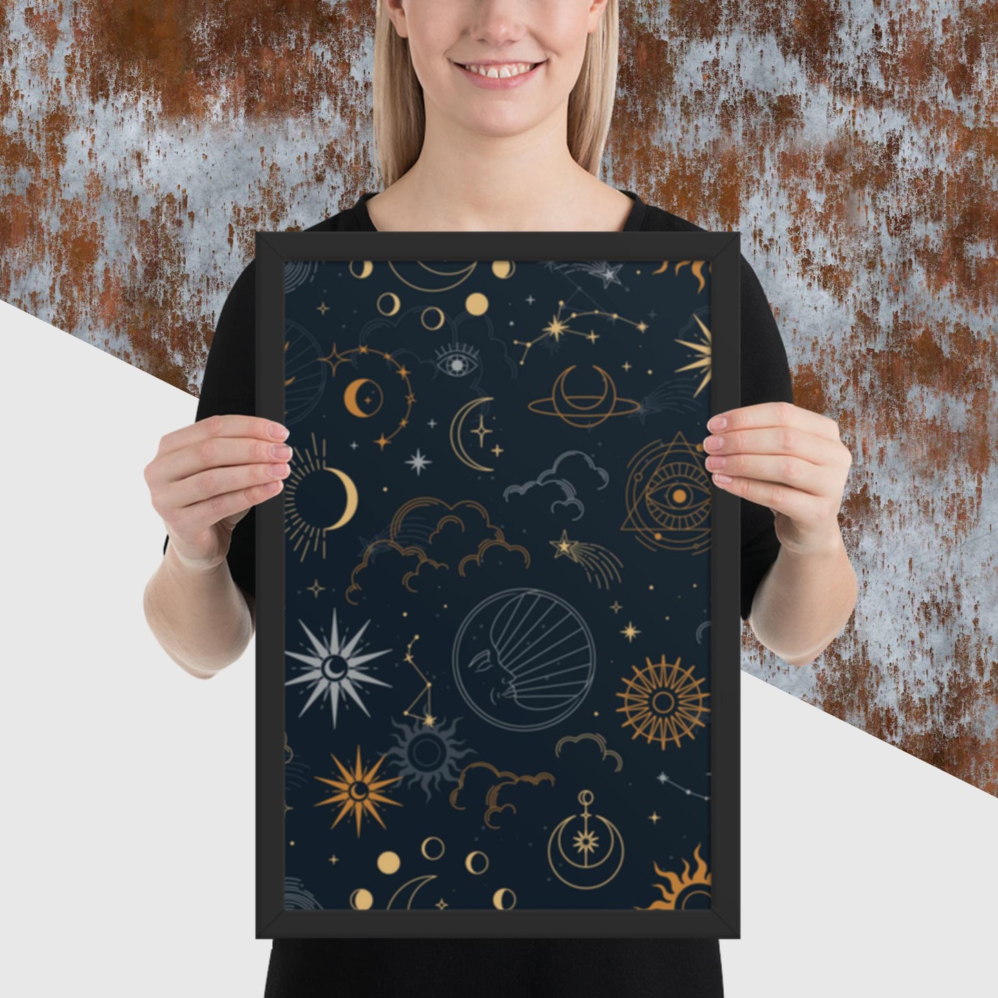 Pattern Art Framed Poster 19