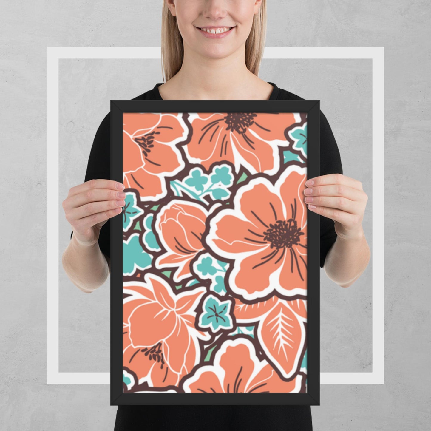Pattern Art Framed Poster 37