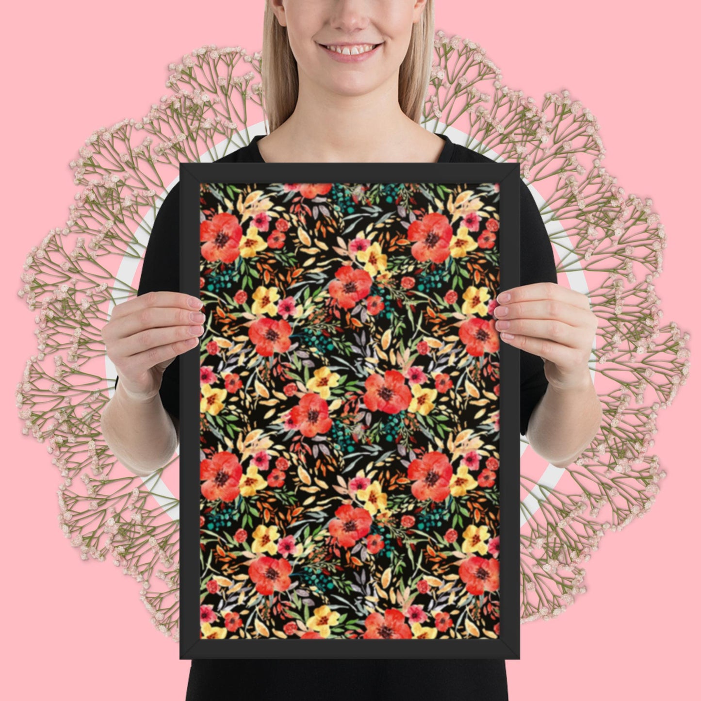Pattern Art Framed Poster 44