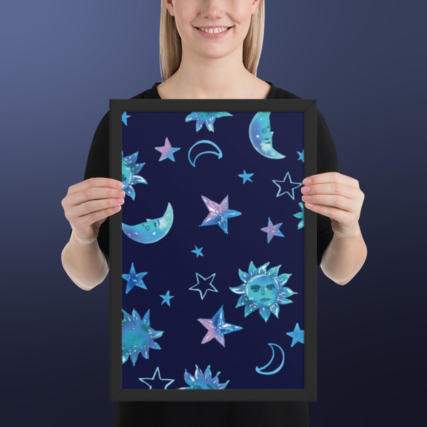 Pattern Art Framed Poster 48