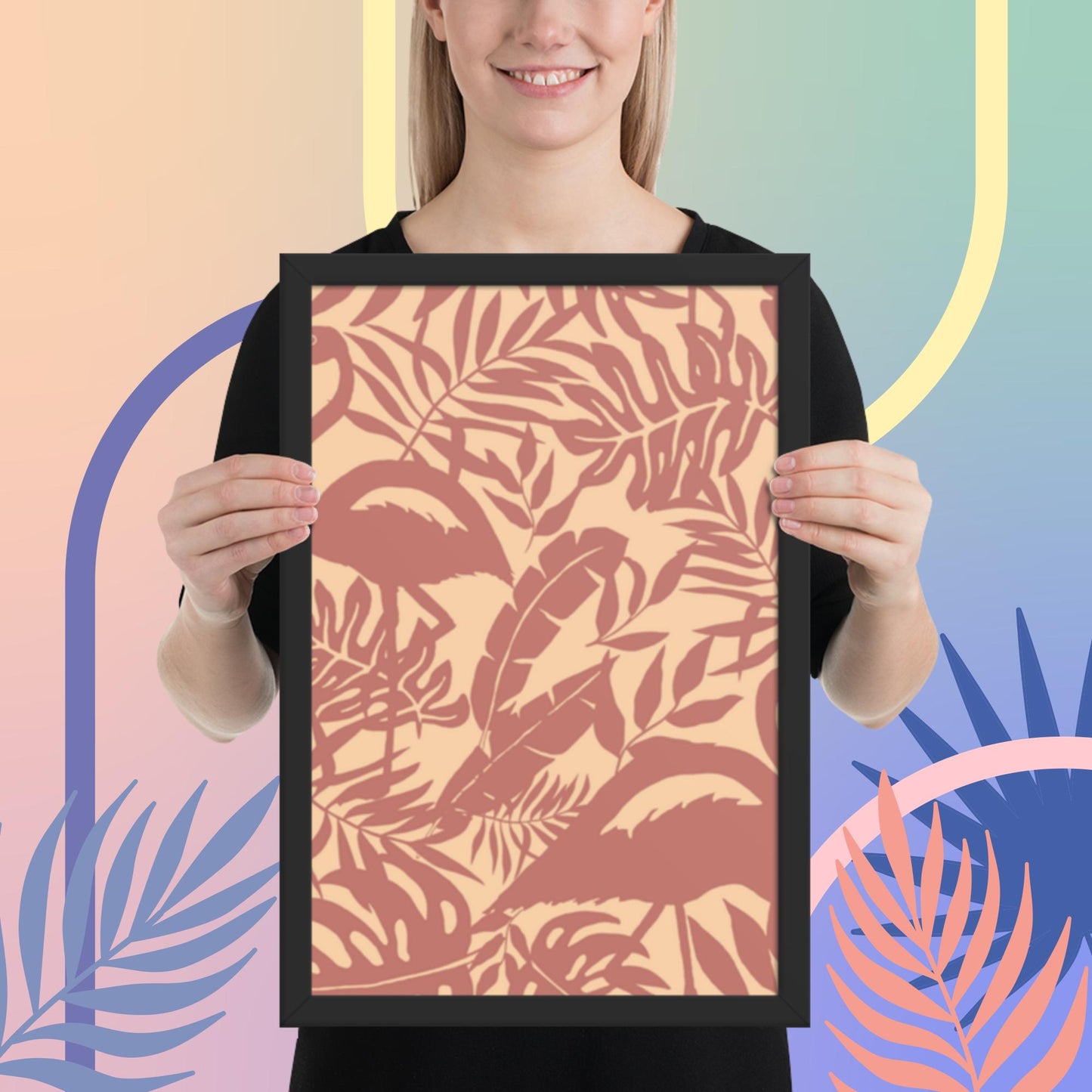 Pattern Art Framed Poster 54