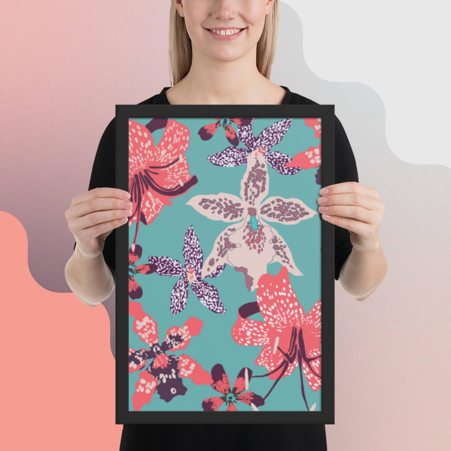 Pattern Art Framed Poster 60