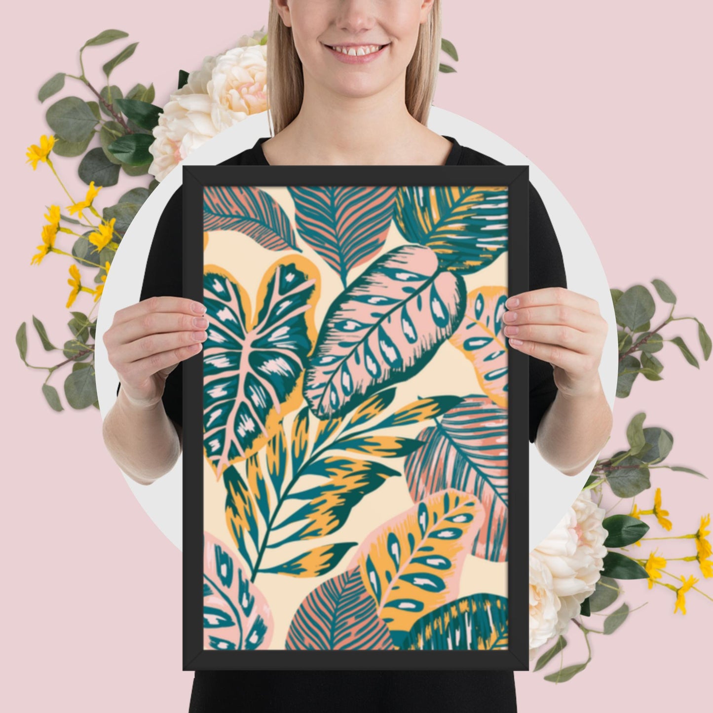 Pattern Art Framed Poster 62