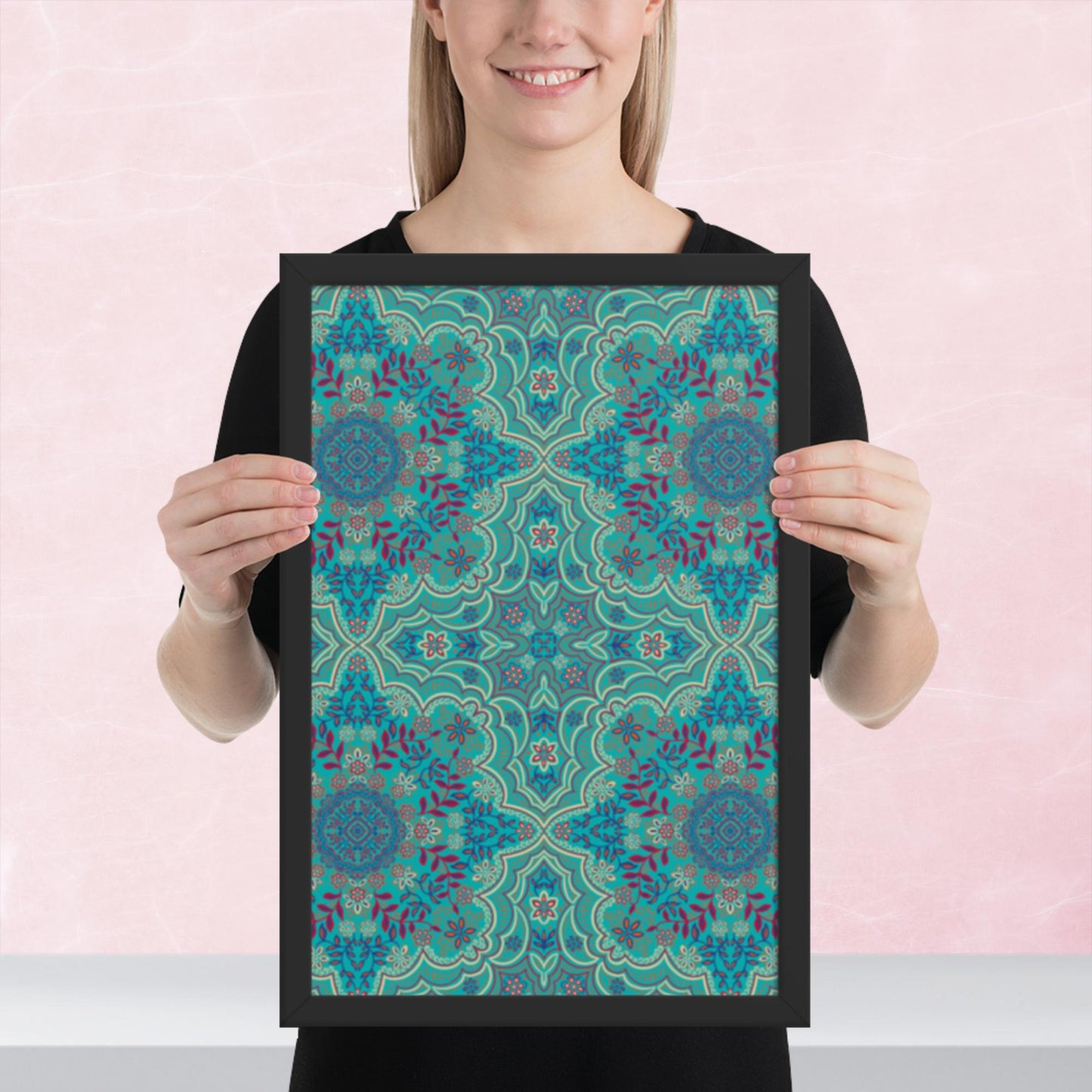 Pattern Art Framed Poster 64