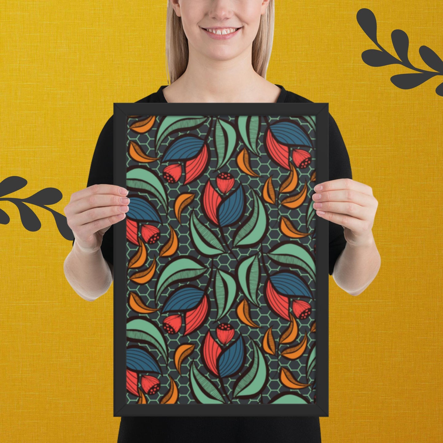 Pattern Art Framed Poster 65