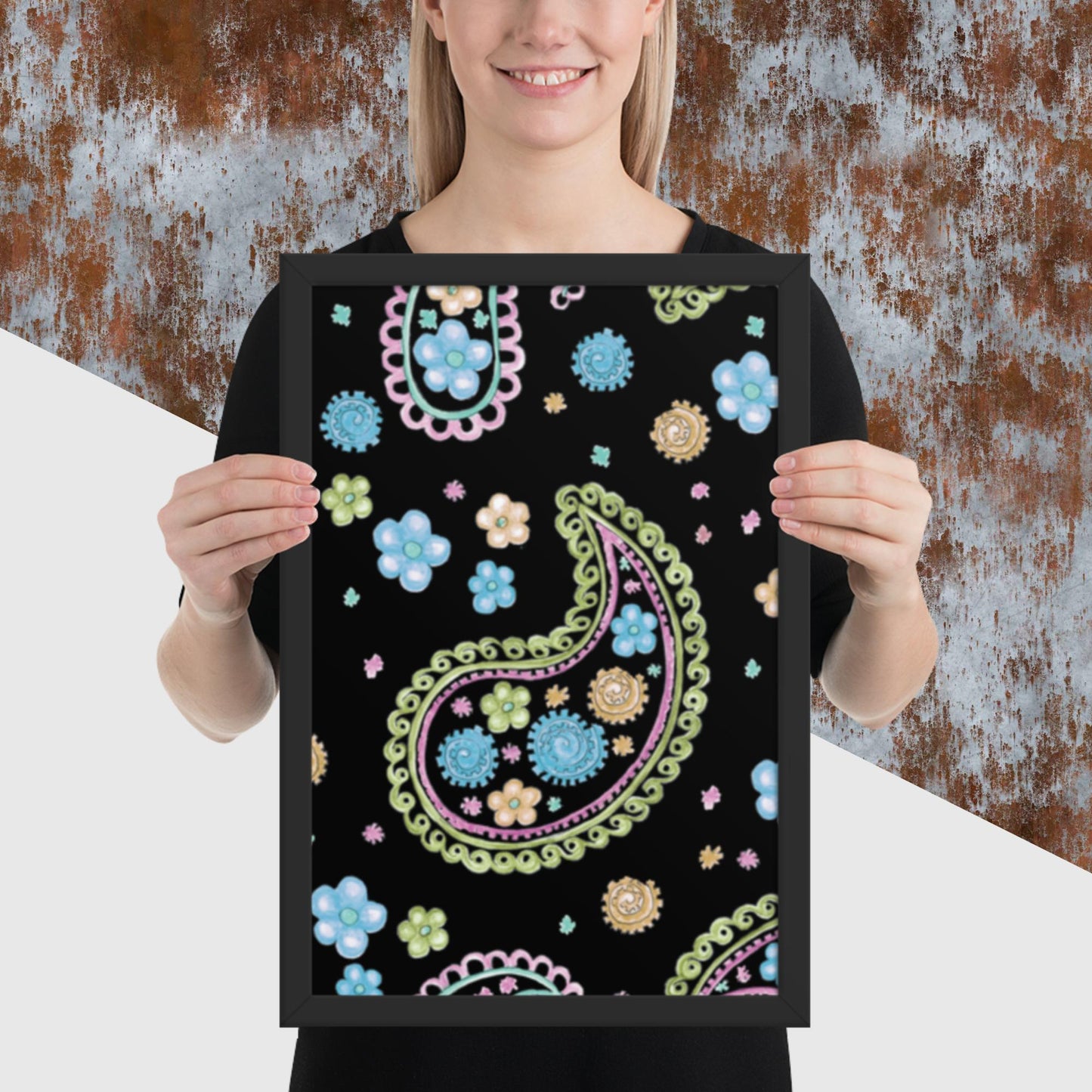Pattern Art Framed Poster 69