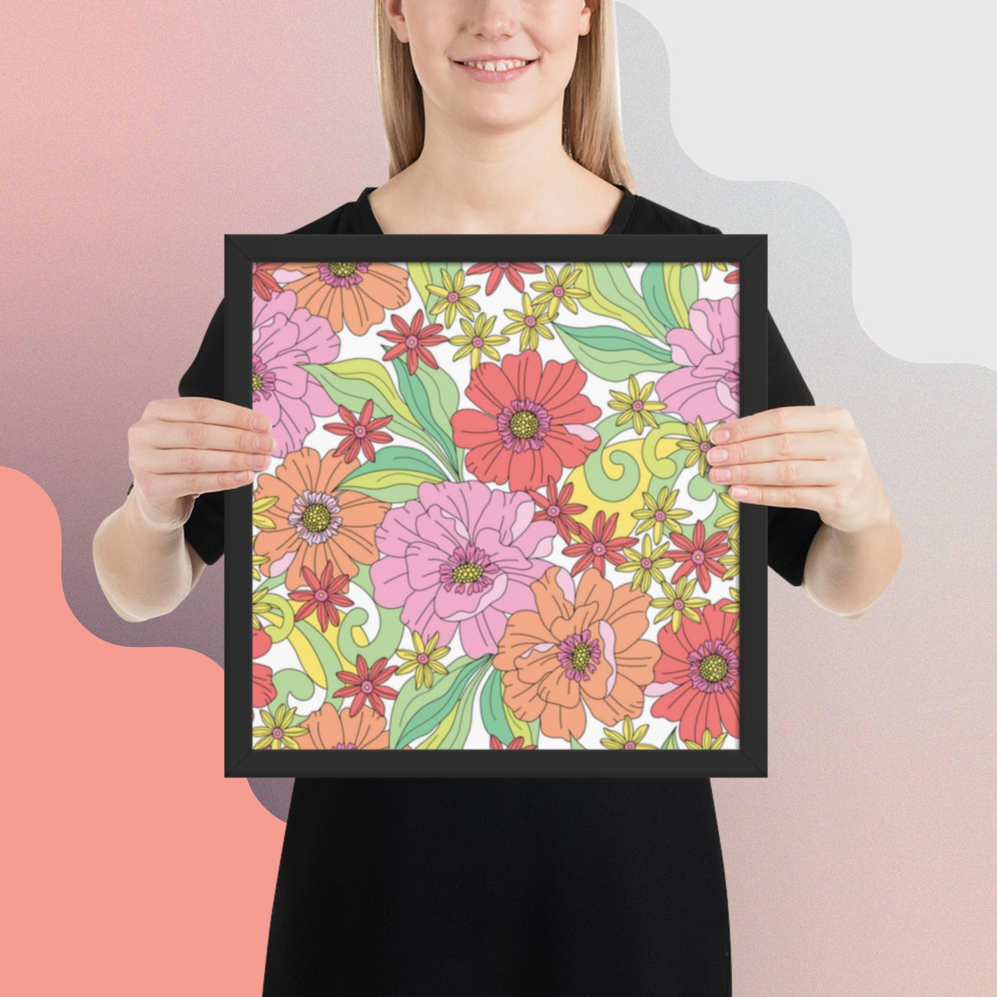 Pattern Art Framed Poster 7