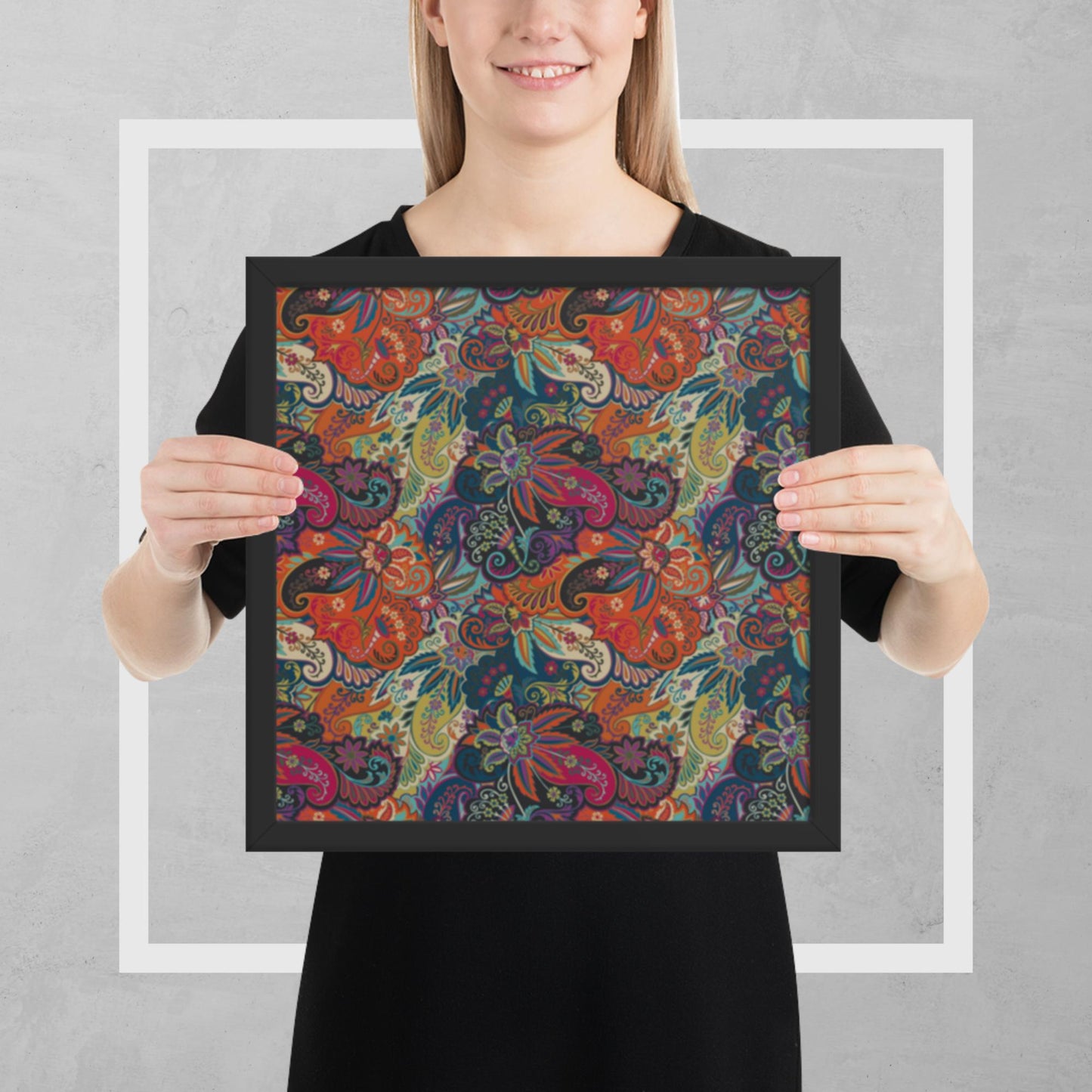 Pattern Art Framed Poster 8