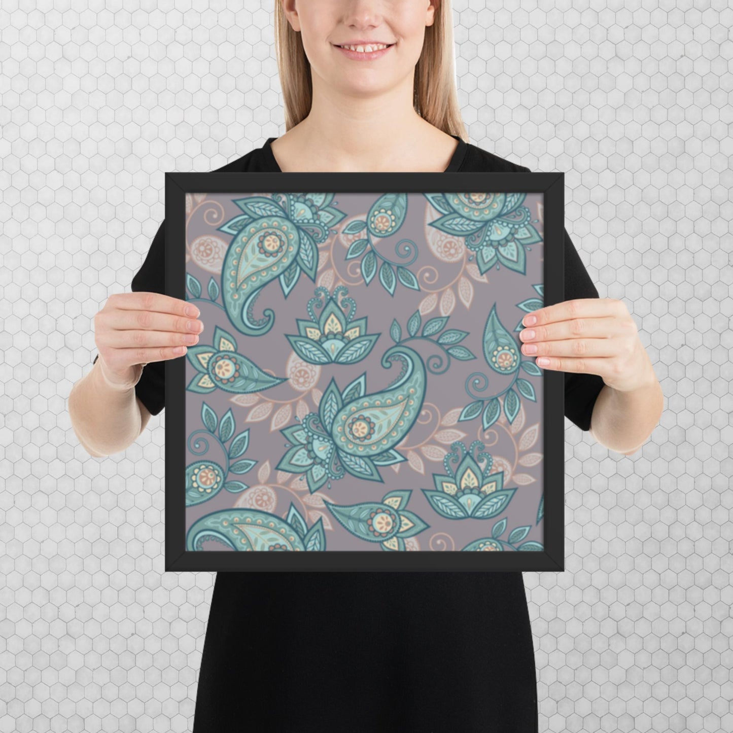Pattern Art Framed Poster 18