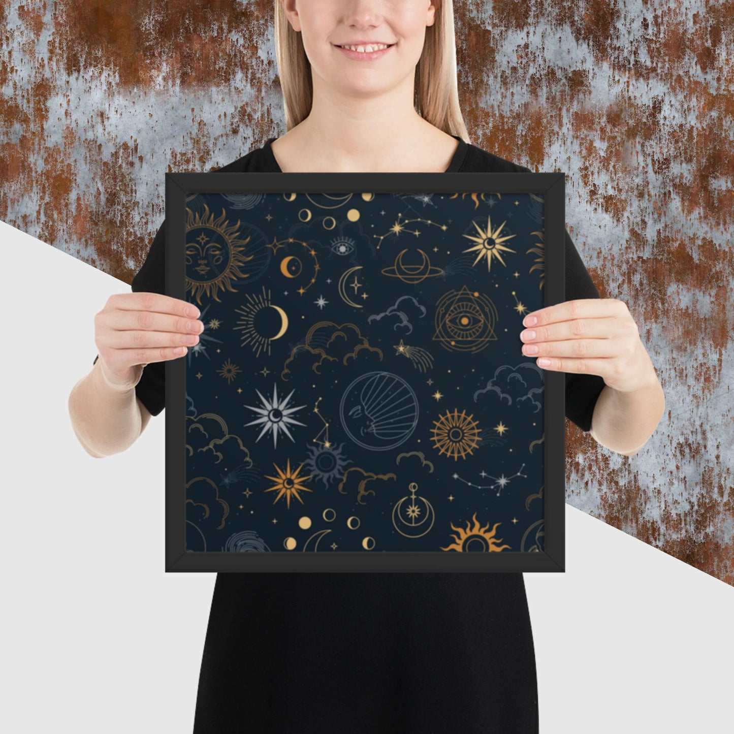 Pattern Art Framed Poster 19