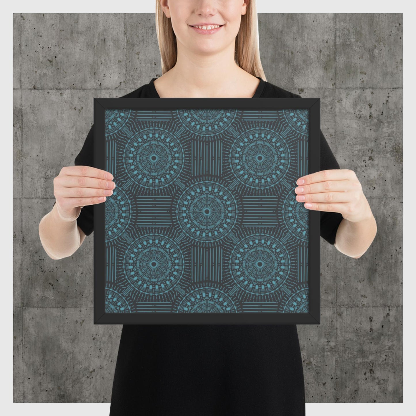 Pattern Art Framed Poster 24