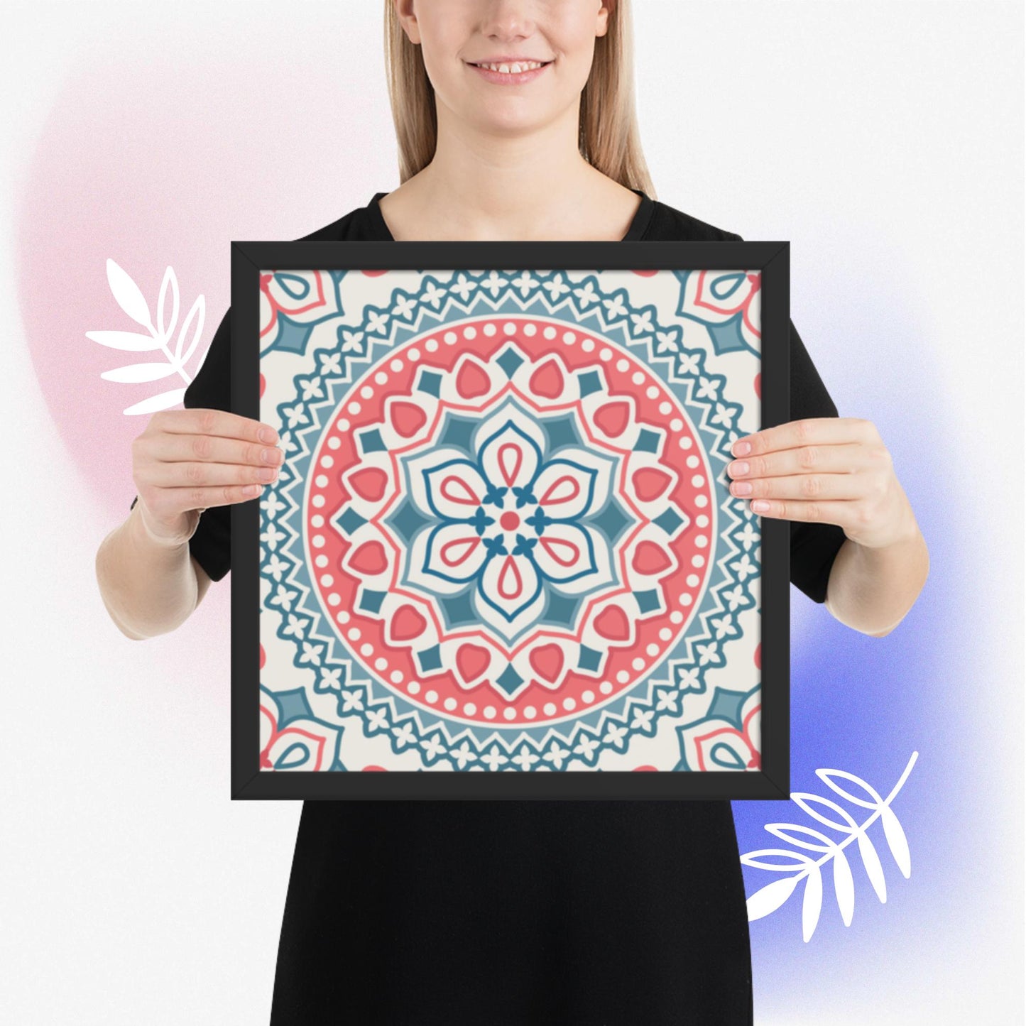 Pattern Art Framed Poster 34