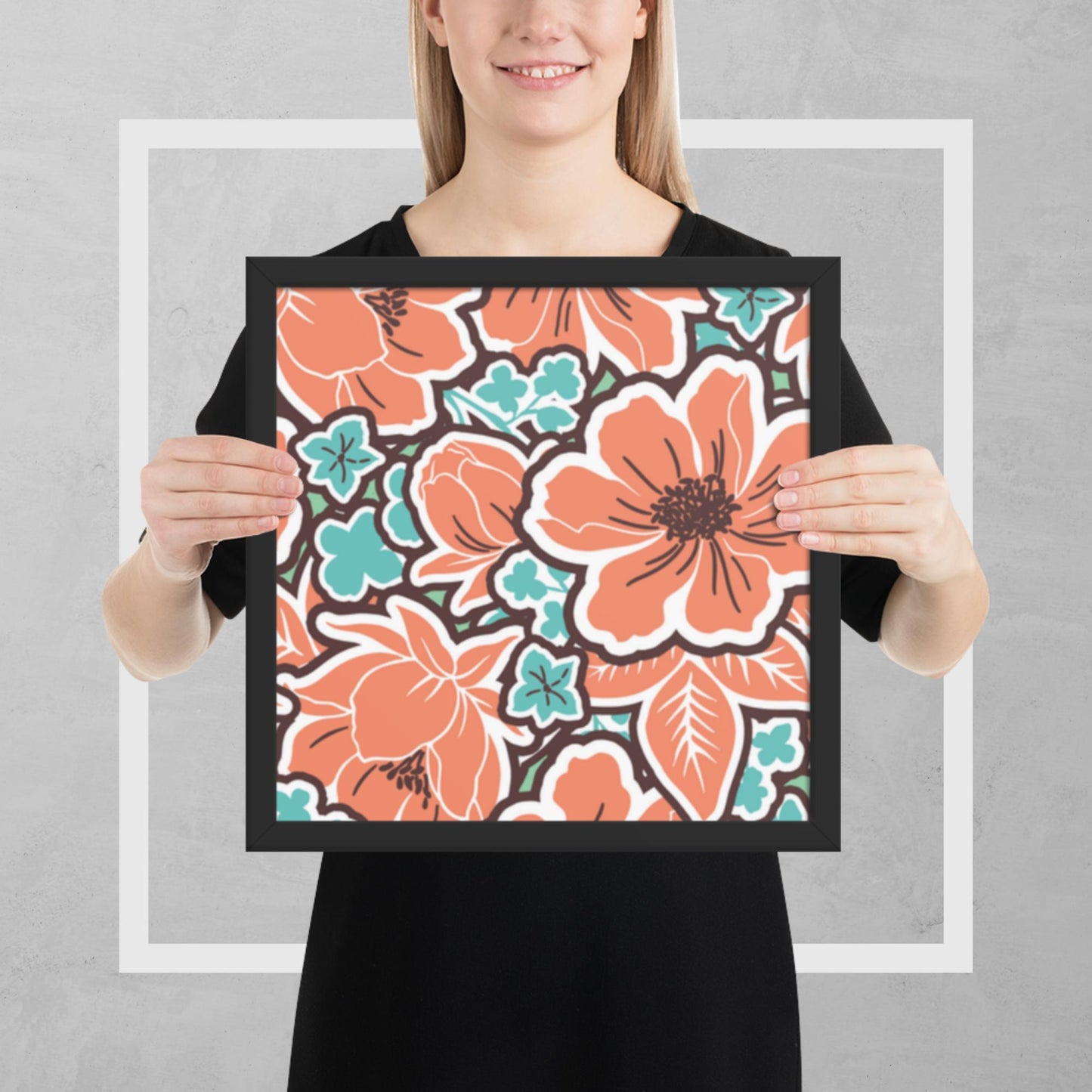 Pattern Art Framed Poster 37