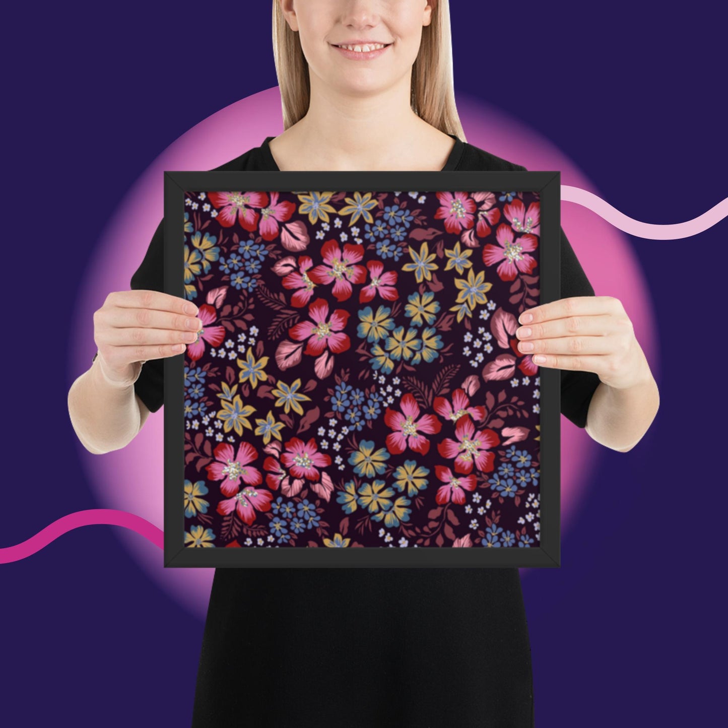 Pattern Art Framed Poster 39