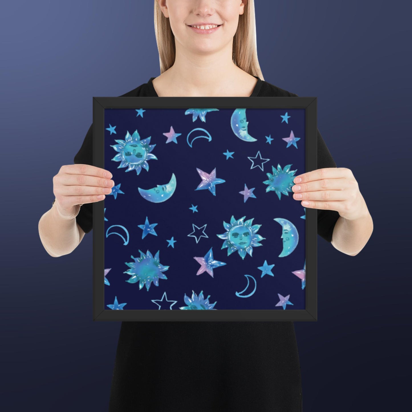 Pattern Art Framed Poster 48