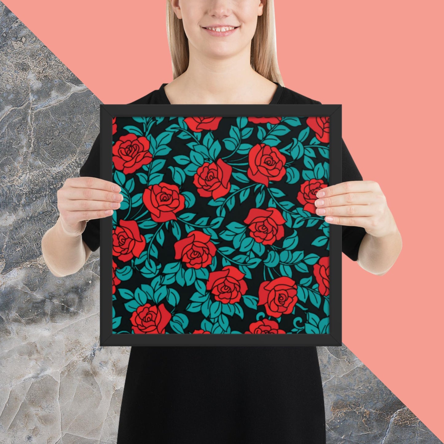 Pattern Art Framed Poster 49