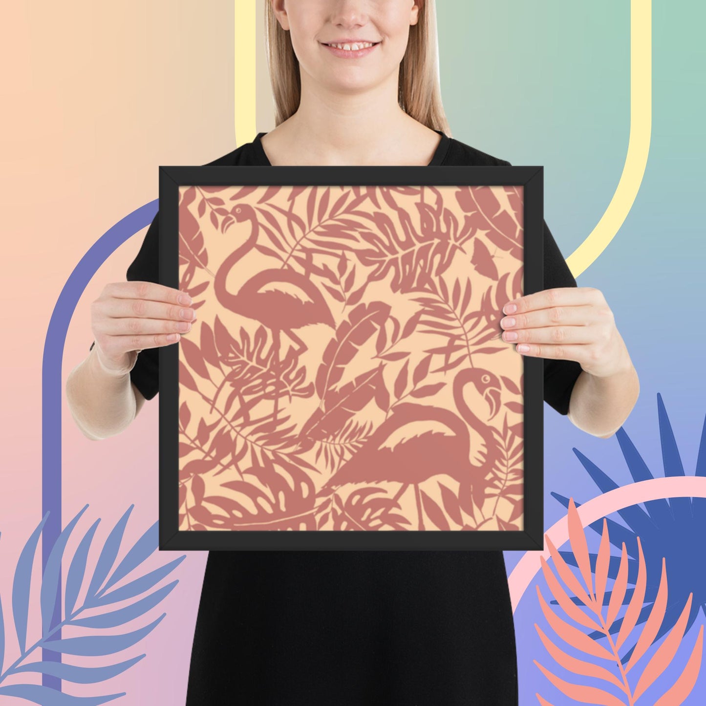 Pattern Art Framed Poster 54