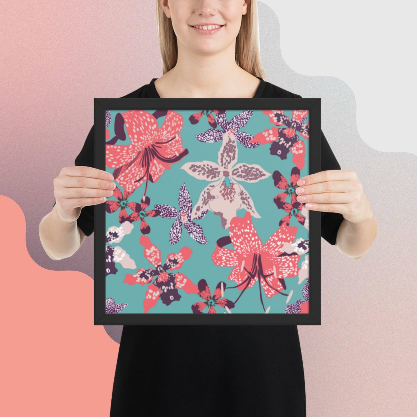 Pattern Art Framed Poster 60