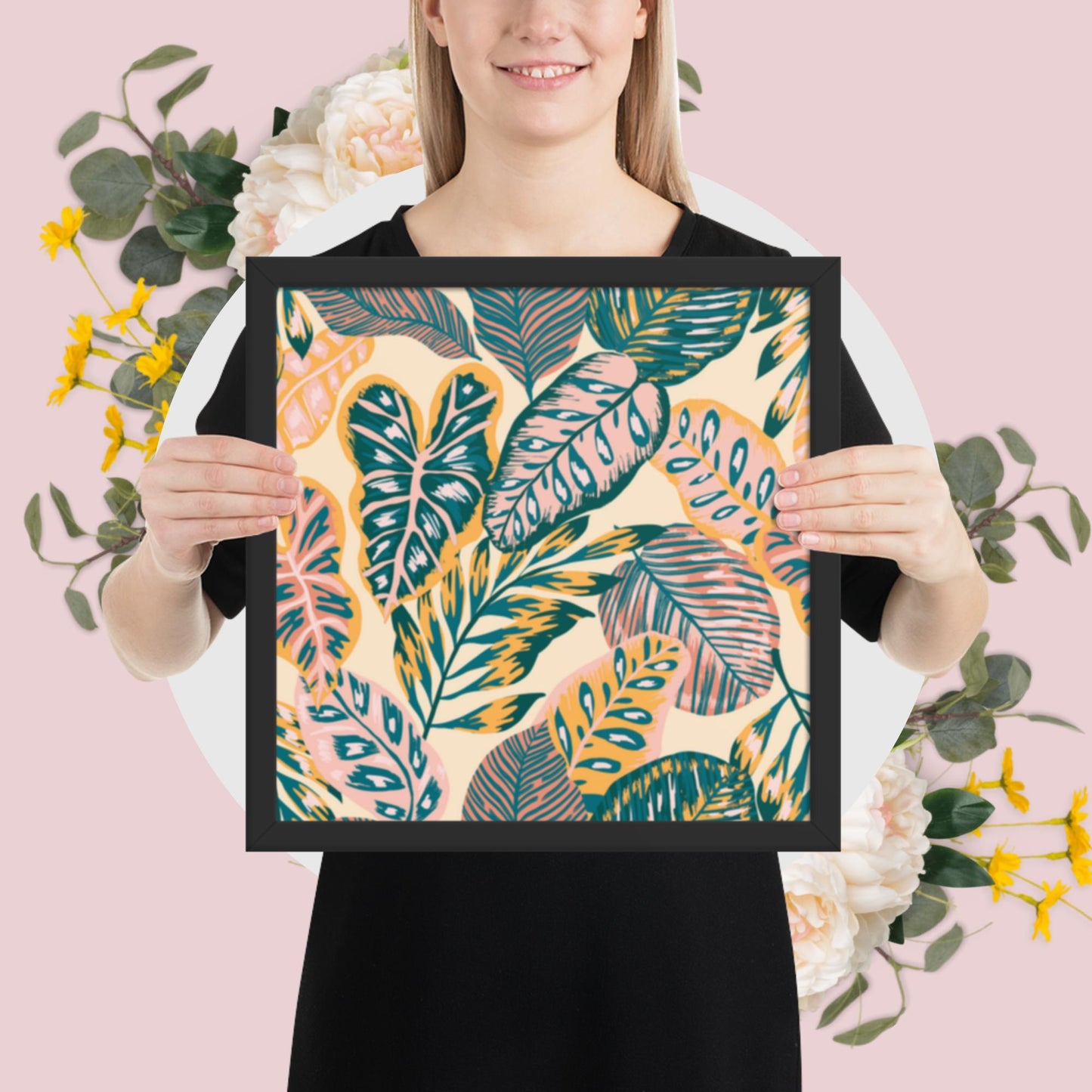 Pattern Art Framed Poster 62