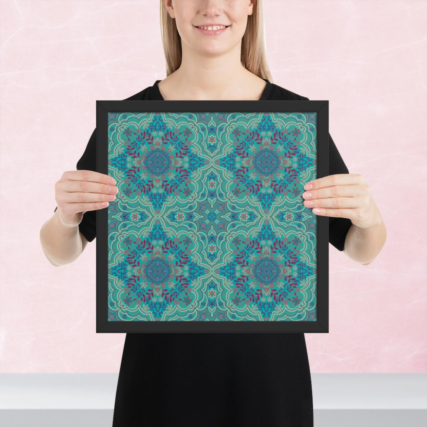 Pattern Art Framed Poster 64