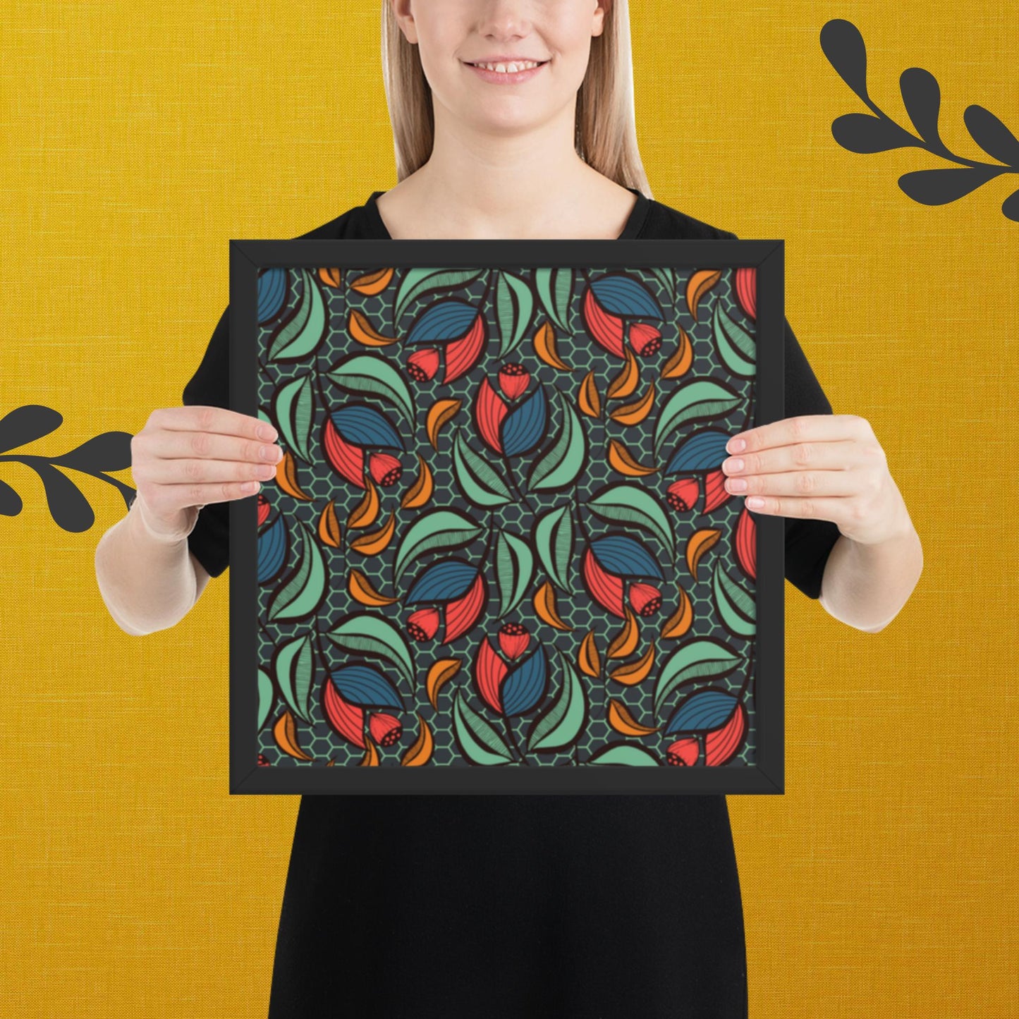 Pattern Art Framed Poster 65