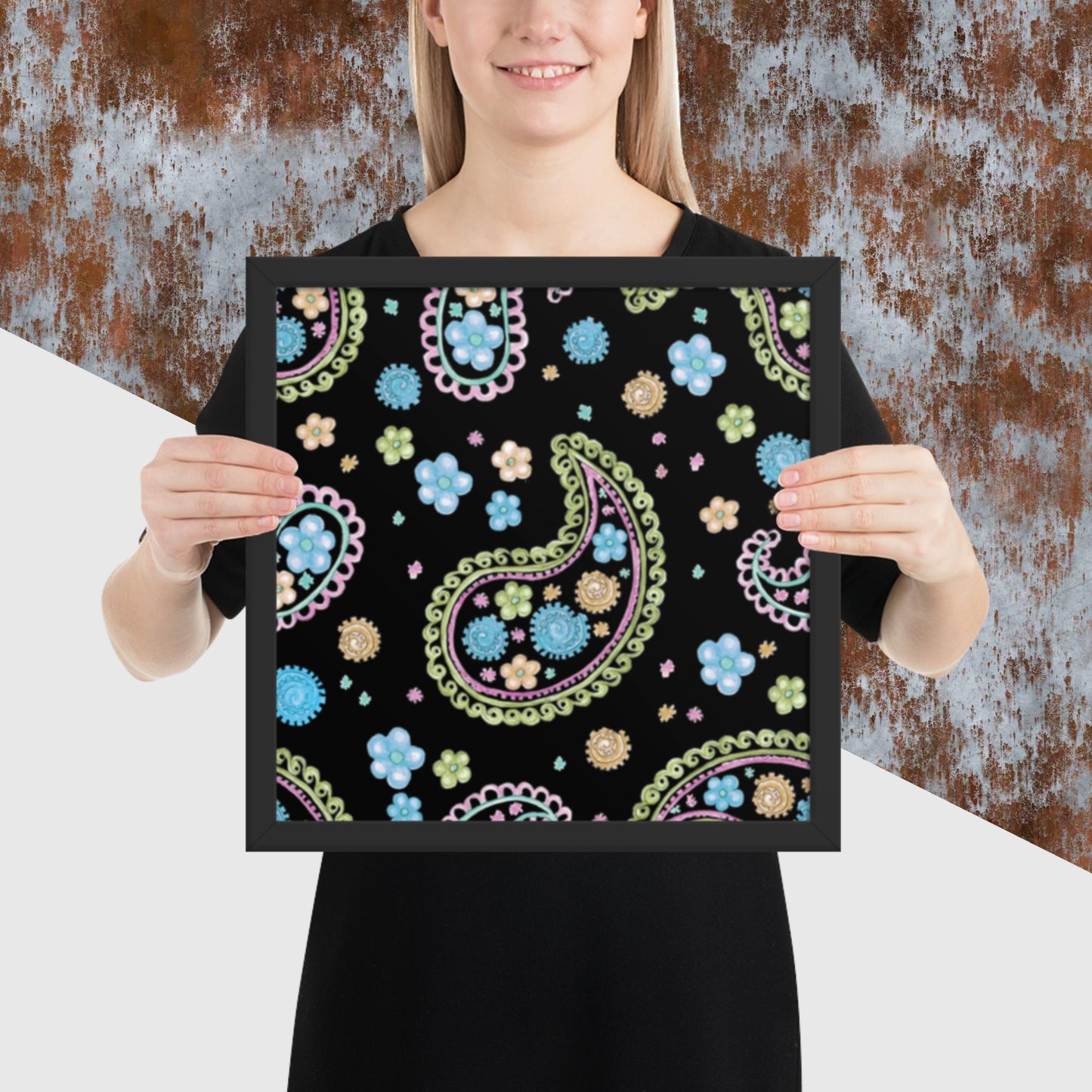 Pattern Art Framed Poster 69