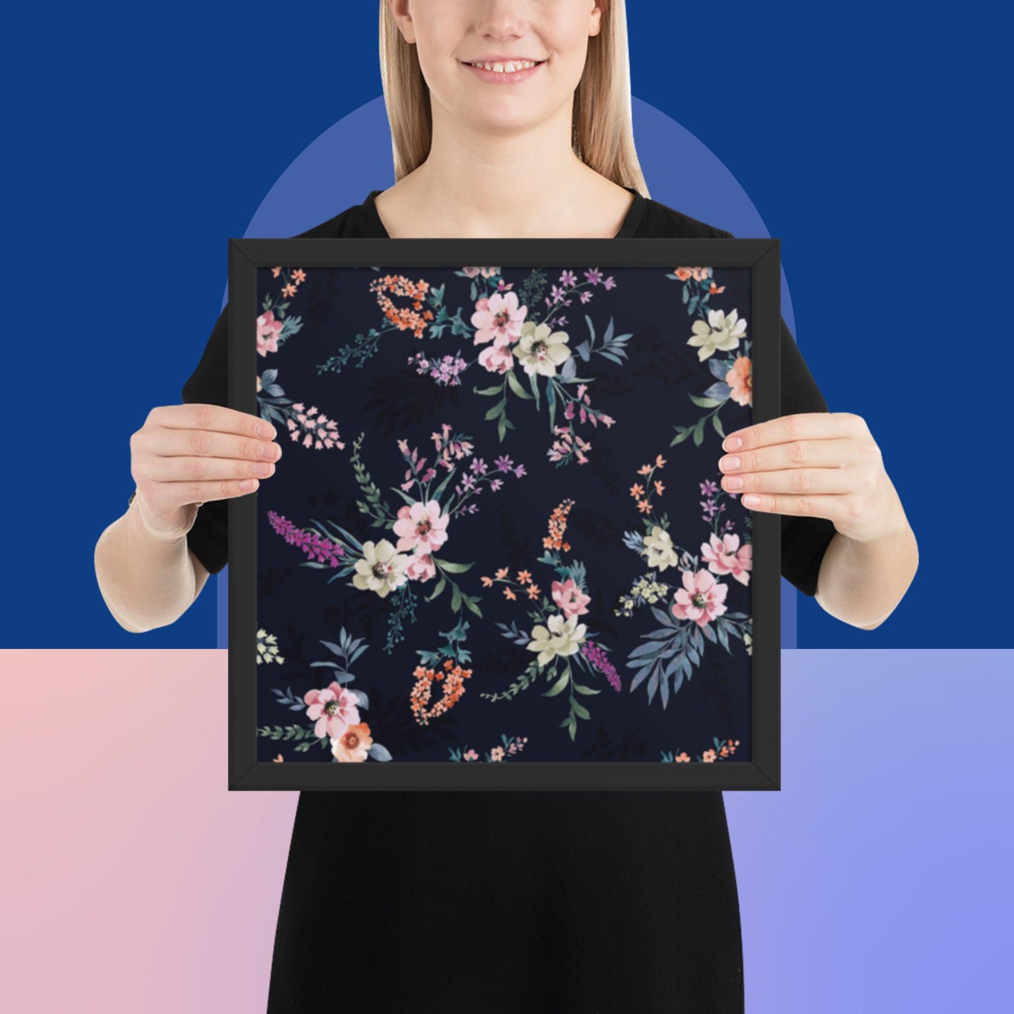 Pattern Art Framed Poster 100