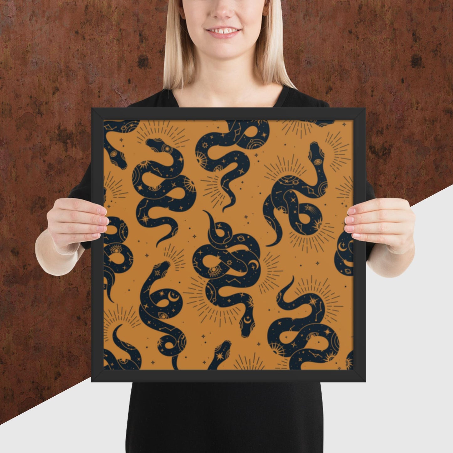 Pattern Art Framed Poster 2