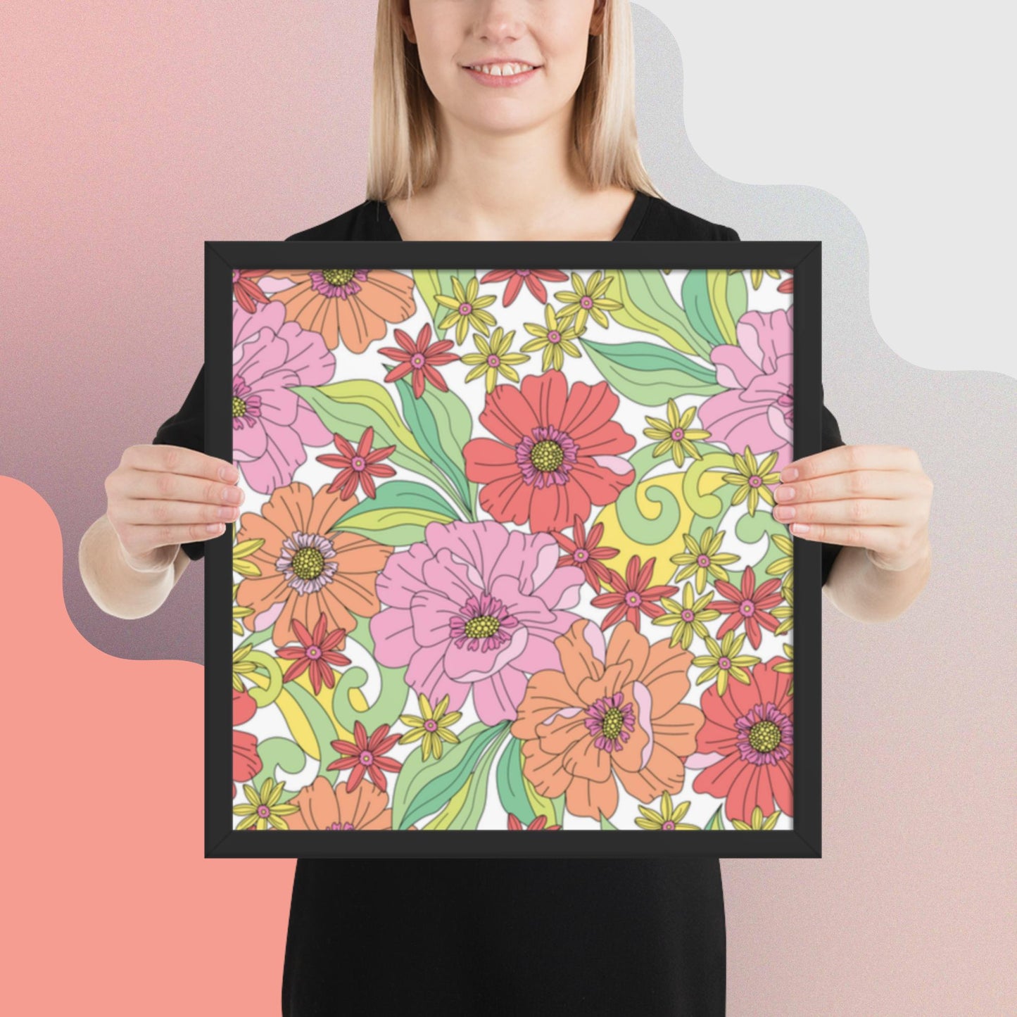 Pattern Art Framed Poster 7
