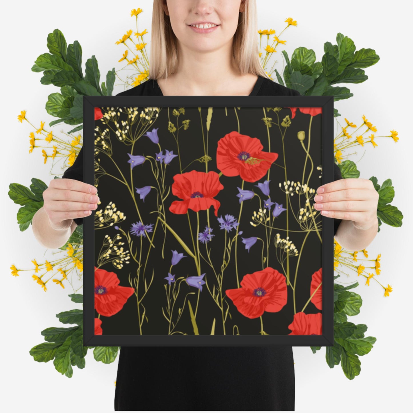 Pattern Art Framed Poster 16