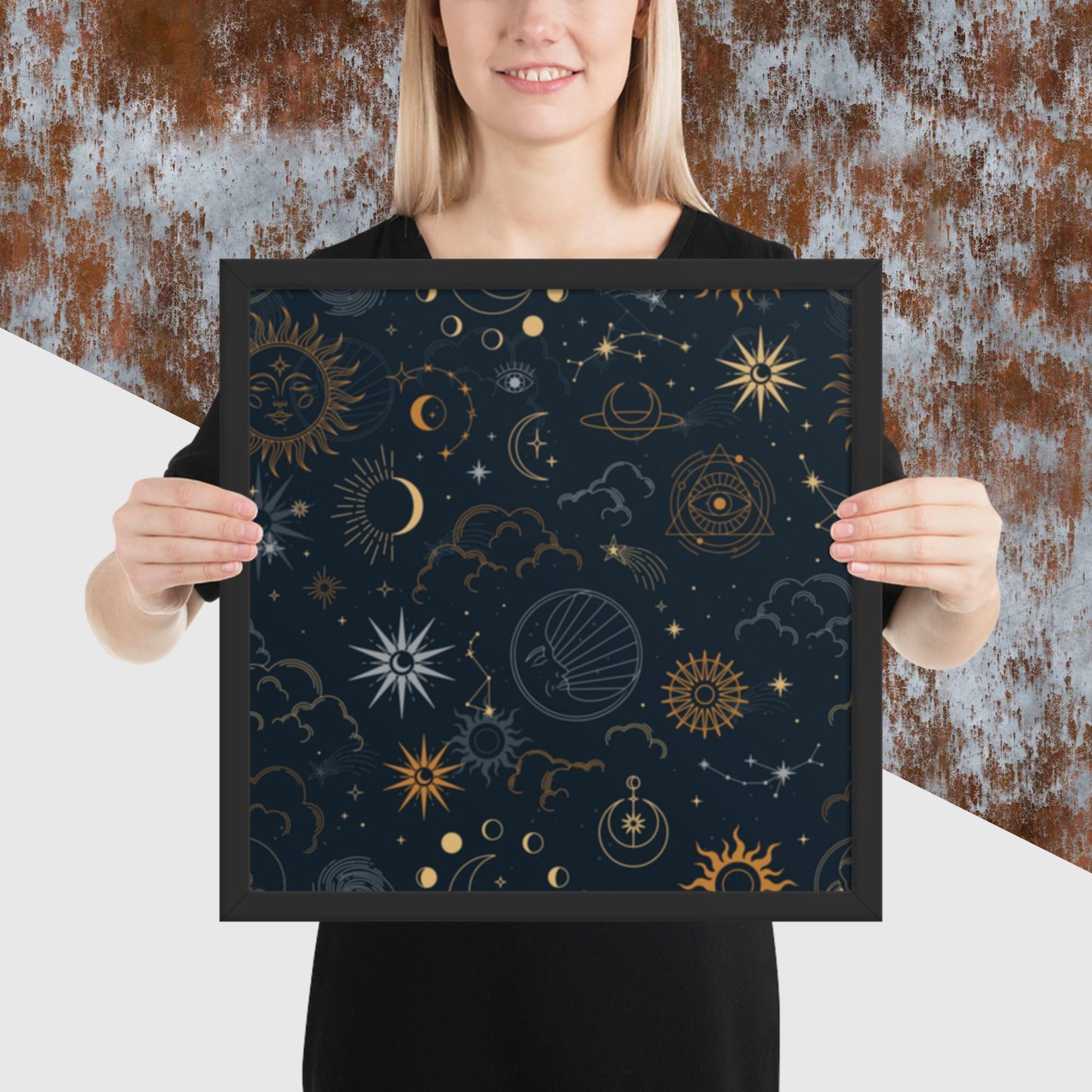 Pattern Art Framed Poster 19