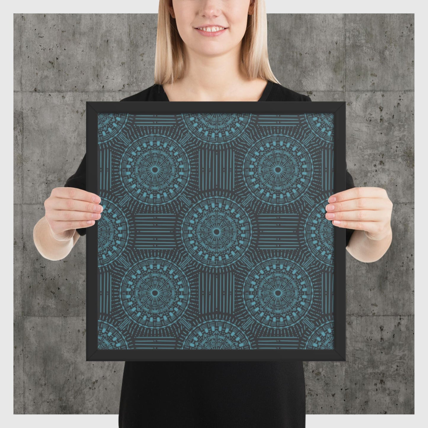 Pattern Art Framed Poster 24