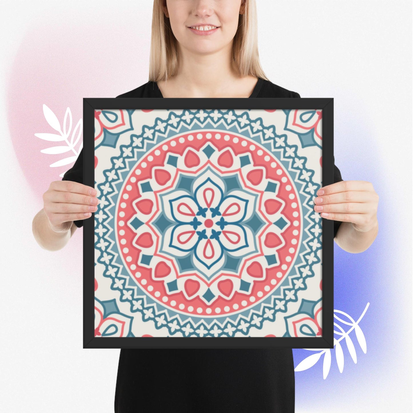 Pattern Art Framed Poster 34