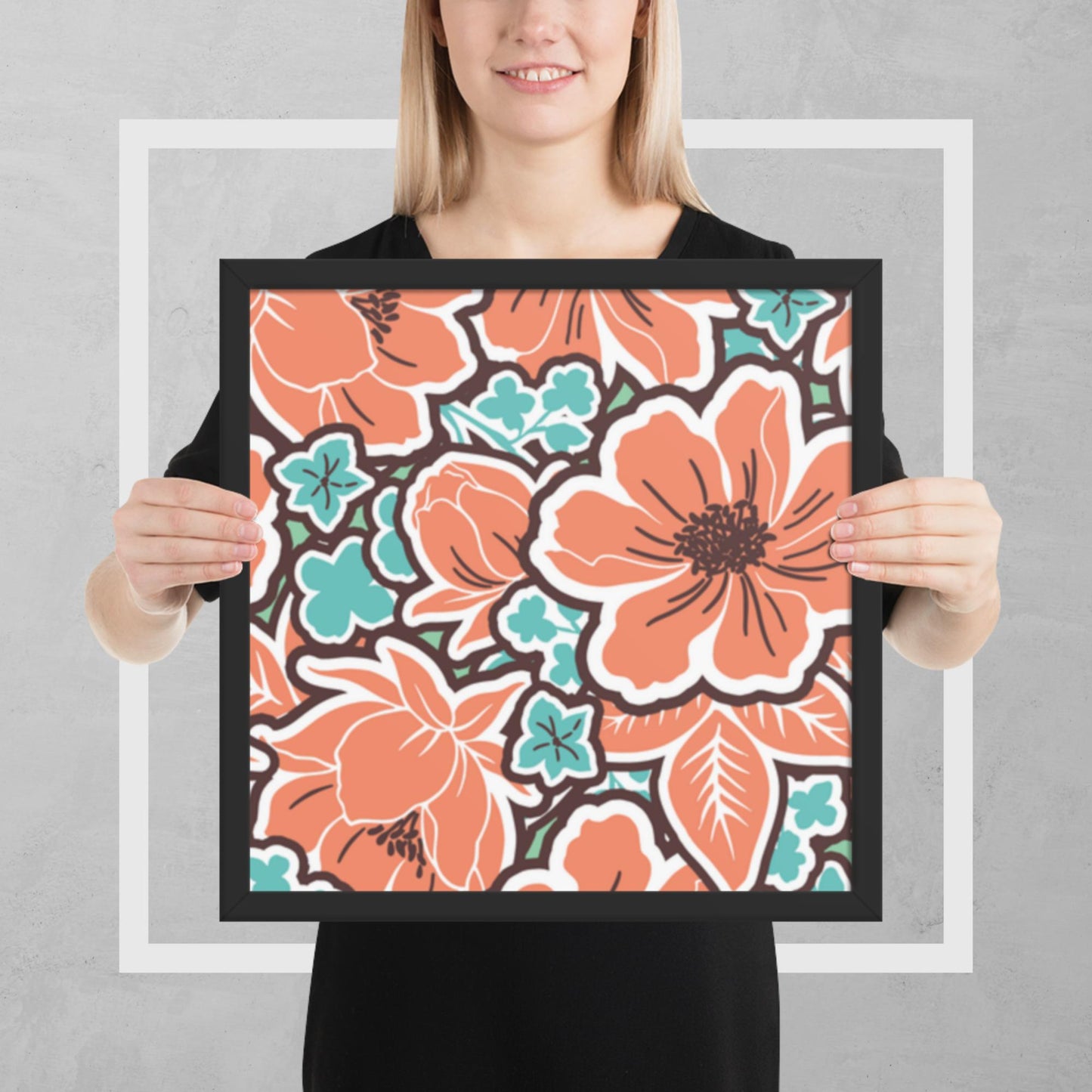 Pattern Art Framed Poster 37