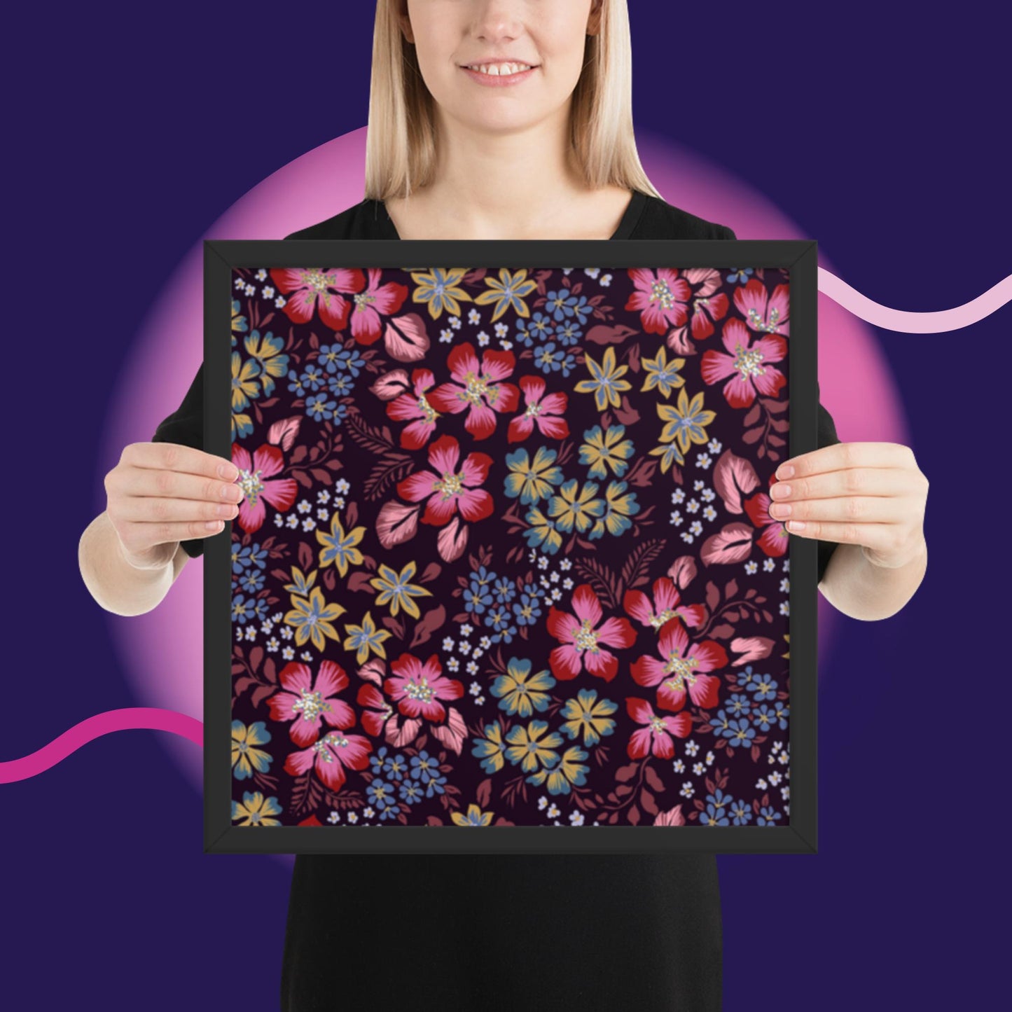 Pattern Art Framed Poster 39