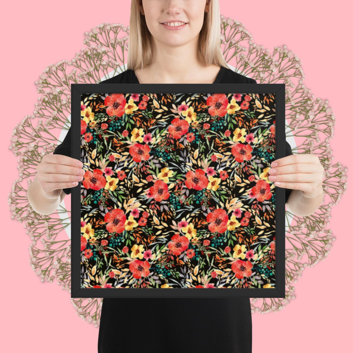 Pattern Art Framed Poster 44