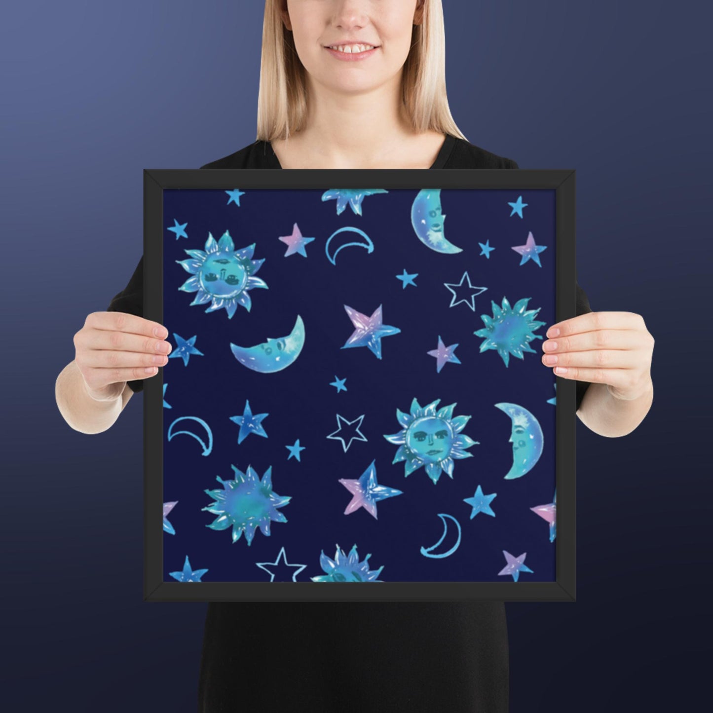 Pattern Art Framed Poster 48