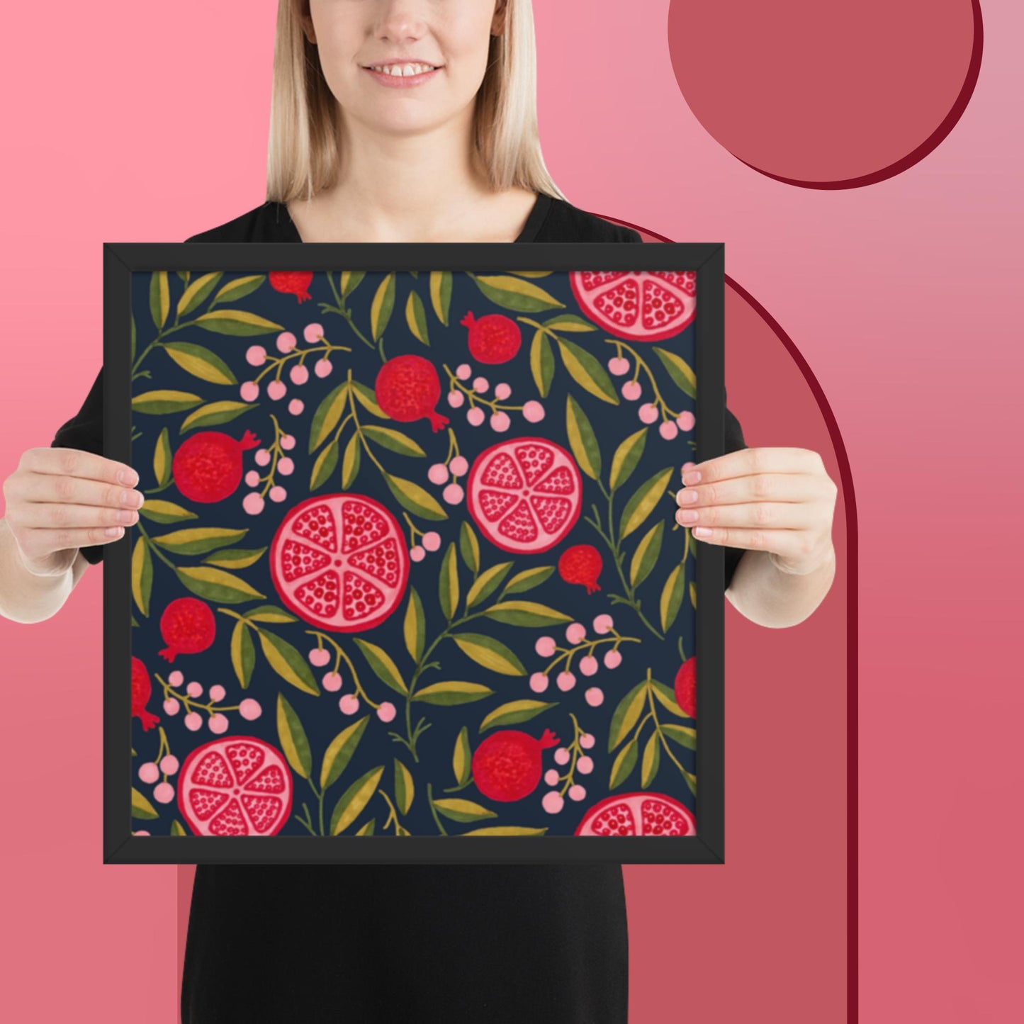 Pattern Art Framed Poster 50