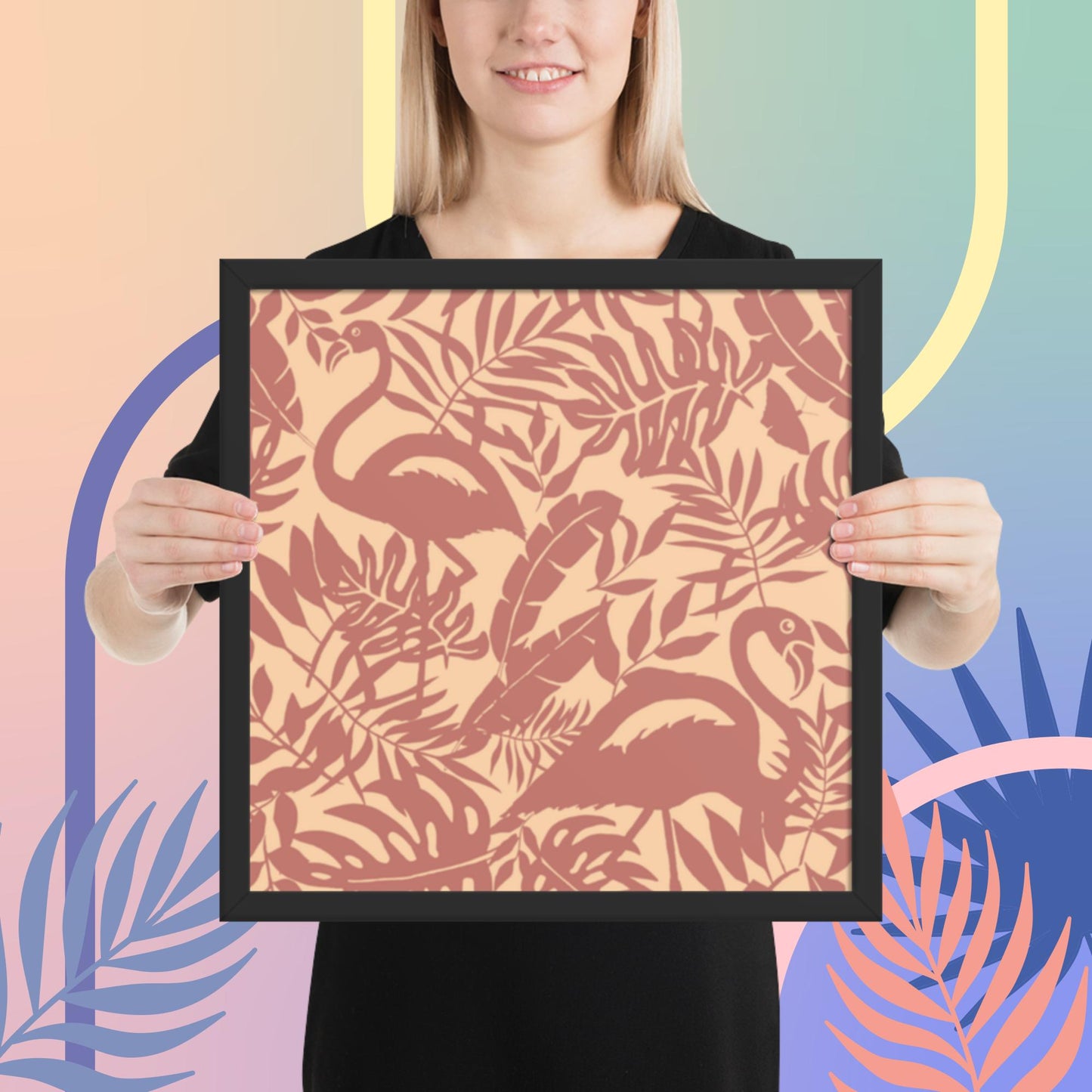 Pattern Art Framed Poster 54