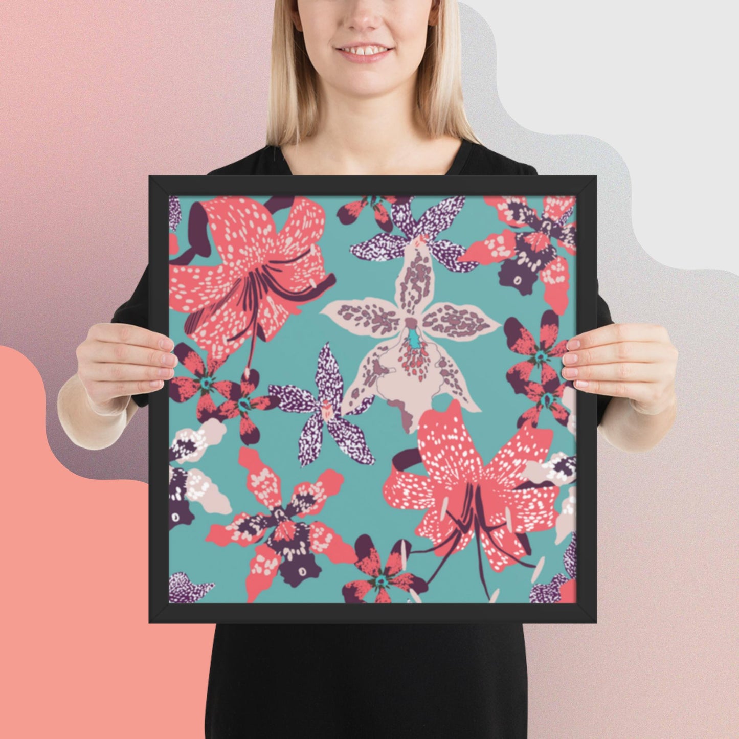 Pattern Art Framed Poster 60