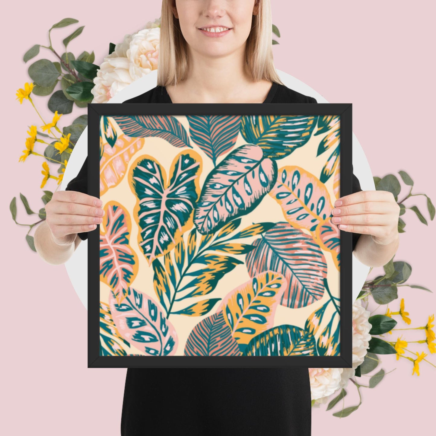 Pattern Art Framed Poster 62