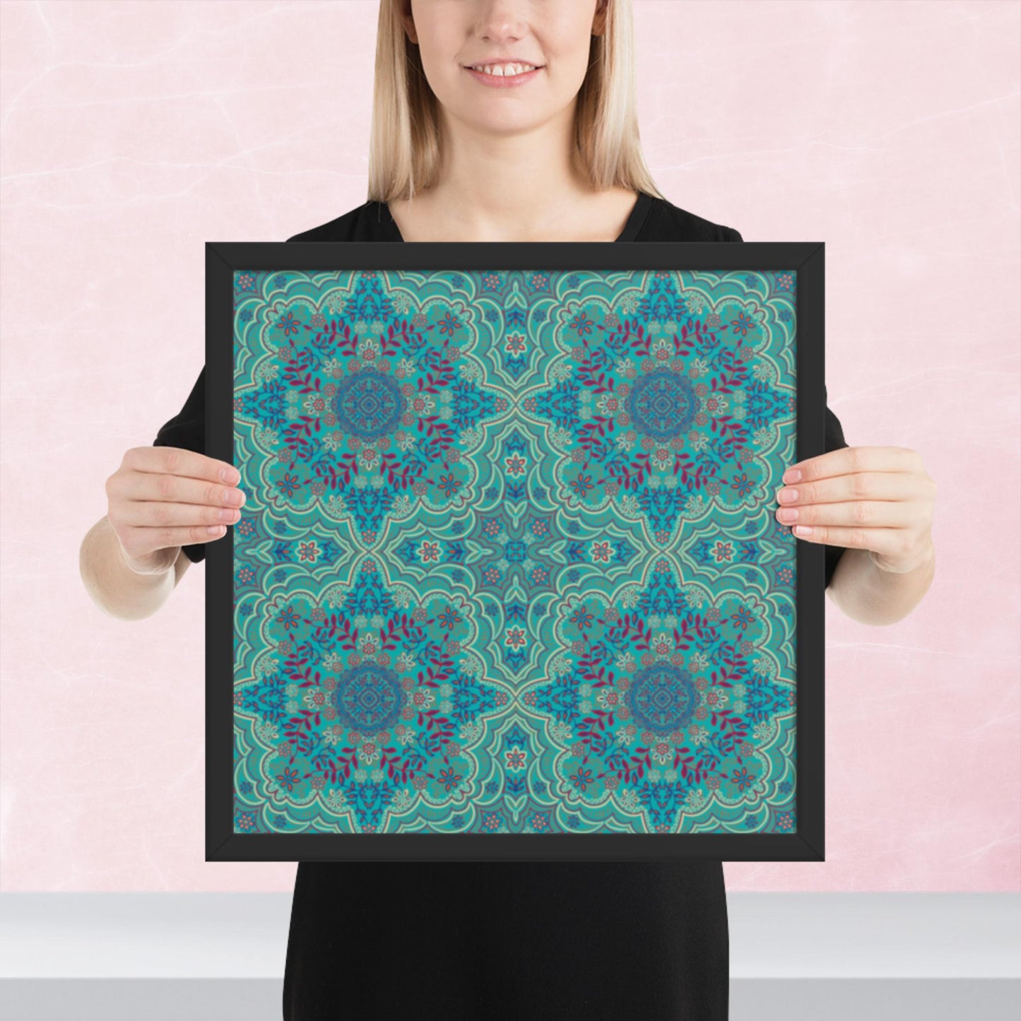Pattern Art Framed Poster 64