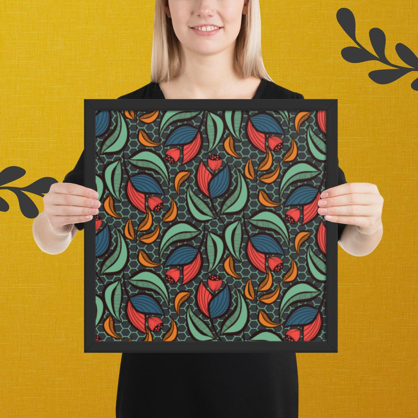 Pattern Art Framed Poster 65