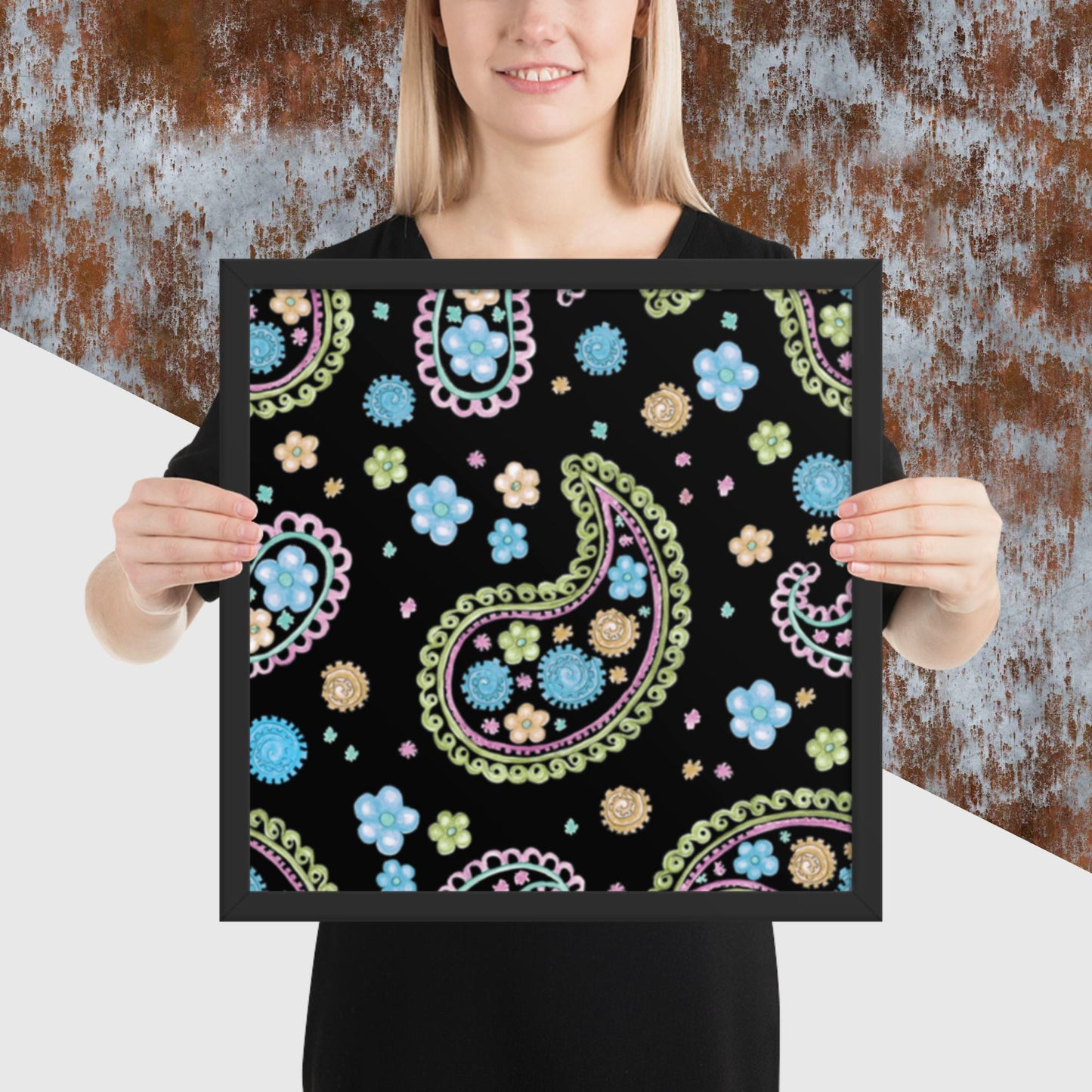 Pattern Art Framed Poster 69